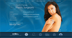 Desktop Screenshot of northfloridaplasticsurgeons.com